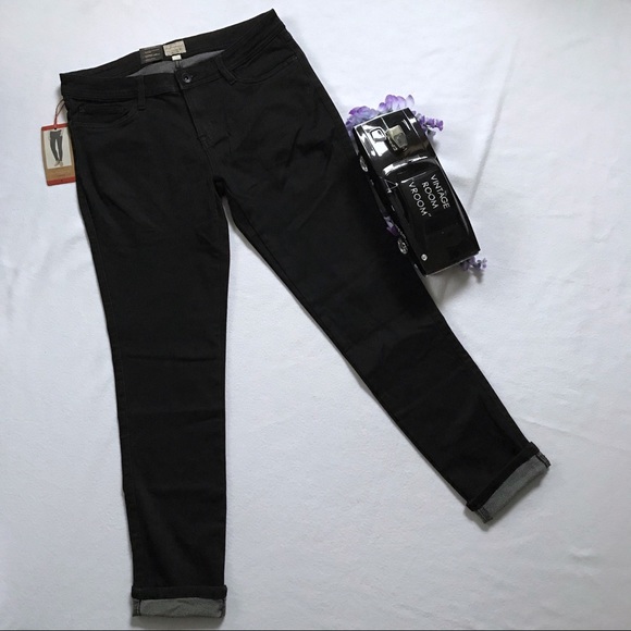 Weatherproof NWT Black Straight Stretch Jeans 16 - Picture 2 of 8